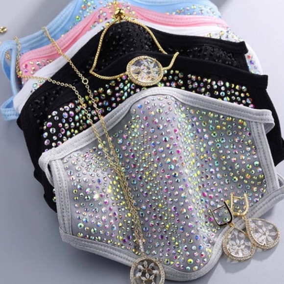 Crystal Face Mask (White) - Picture 5 of 5